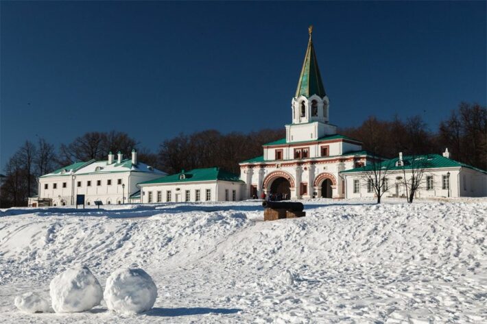 Огни Рождественской Москвы