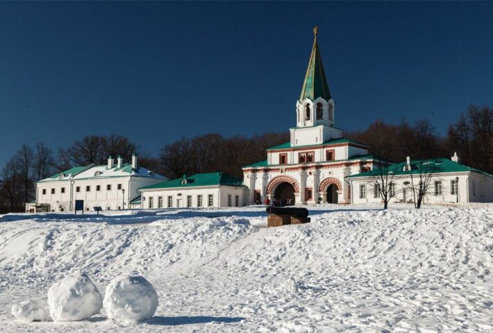 Огни Рождественской Москвы