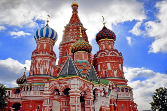 Огни Рождественской Москвы