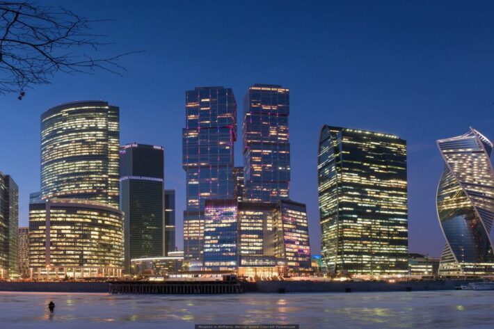 Огни Рождественской Москвы